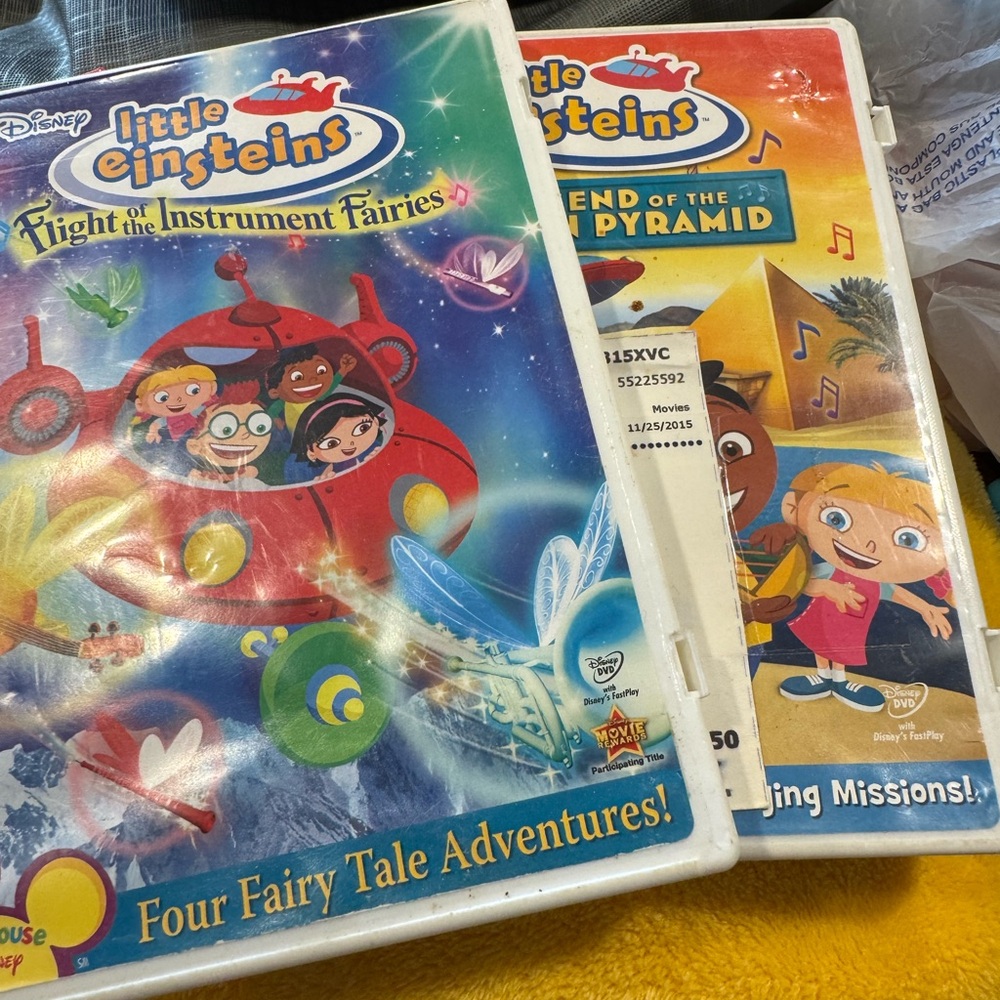 Kids DVD - Little Einsteins 4 total dvds